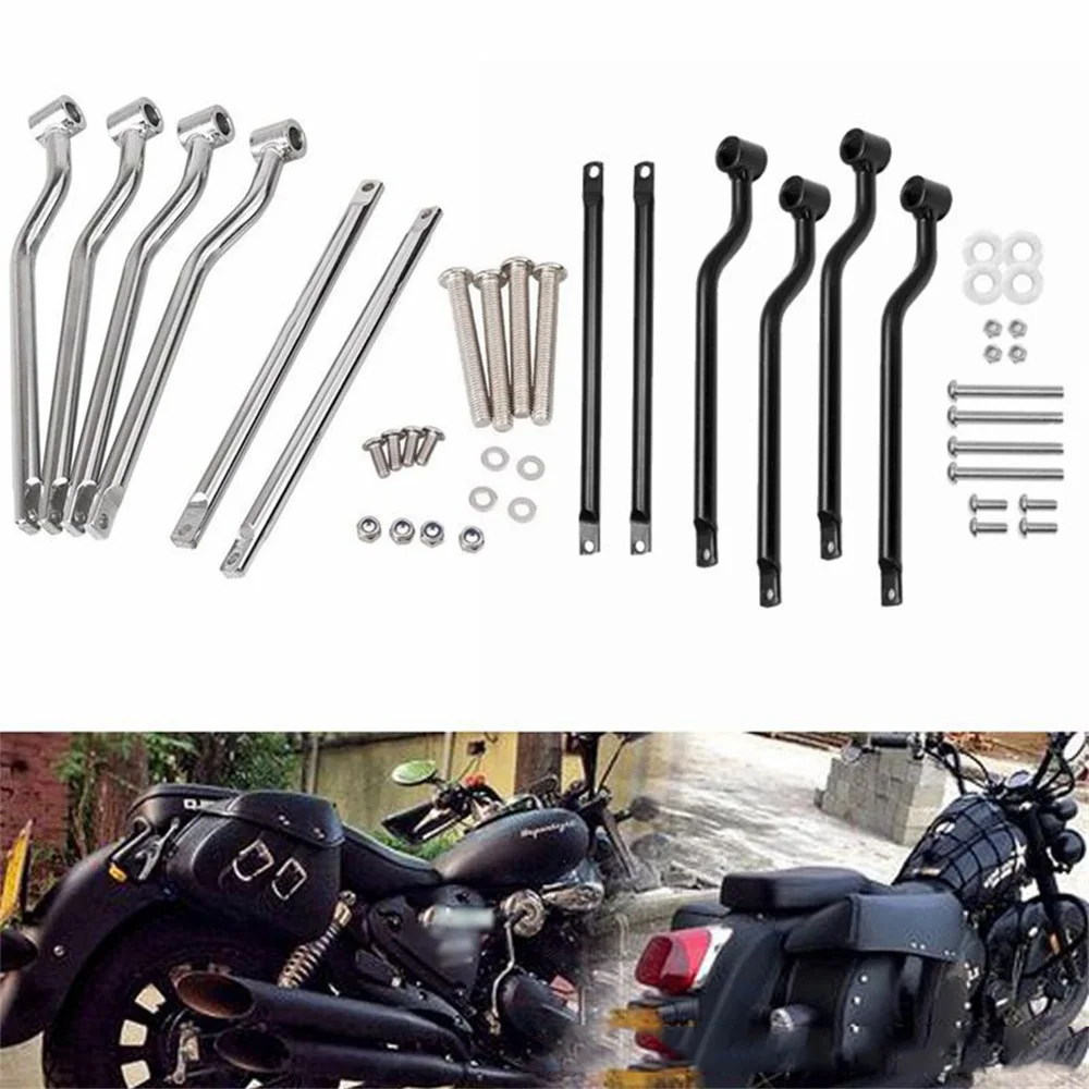 mtsooning Universal Motorcycle Saddle Bag Support Bars Mounts Bracket Side Luggage for Honda Yamaha Suzuki Kawasaki
mtsooning Universal Motorcycle Saddle Bag Support Bars Mounts Bracket Side Luggage for Honda Yamaha Suzuki Kawasaki
