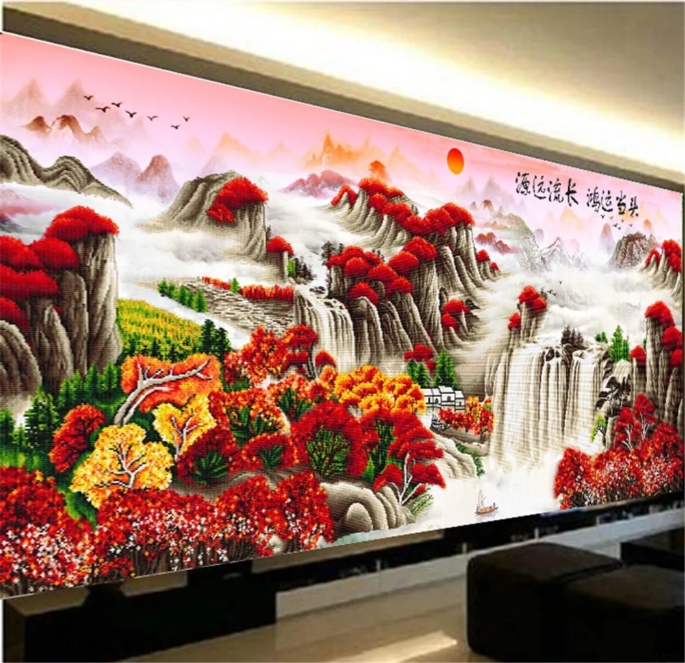 5D DIY Diamond Painting Kits Full Round Drill Water Will Amass Wealth Diy Diamond Embroidery Living Room Home Decor Art Gift
5D DIY Diamond Painting Kits Full Round Drill Water Will Amass Wealth Diy Diamond Embroidery Living Room Home Decor Art Gift