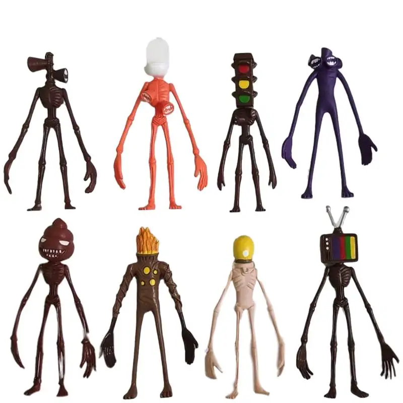 Hot!11cm Siren Heads Action Figures Toys Sirenheads Figure Horror Model Dolls Sculpture Shy Guy Urban Legend Kids Toy Gift 8pcs/
Hot!11cm Siren Heads Action Figures Toys Sirenheads Figure Horror Model Dolls Sculpture Shy Guy Urban Legend Kids Toy Gift 8pcs/