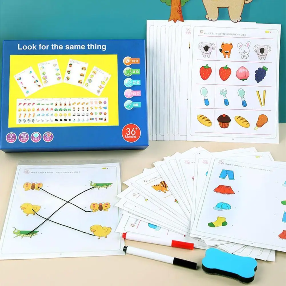 Baby Pen Pairing Connection Table Games 3in1 Cultivate Logical Thinking 4Y Concentration Training Calculation Kids Toys
Baby Pen Pairing Connection Table Games 3in1 Cultivate Logical Thinking 4Y Concentration Training Calculation Kids Toys