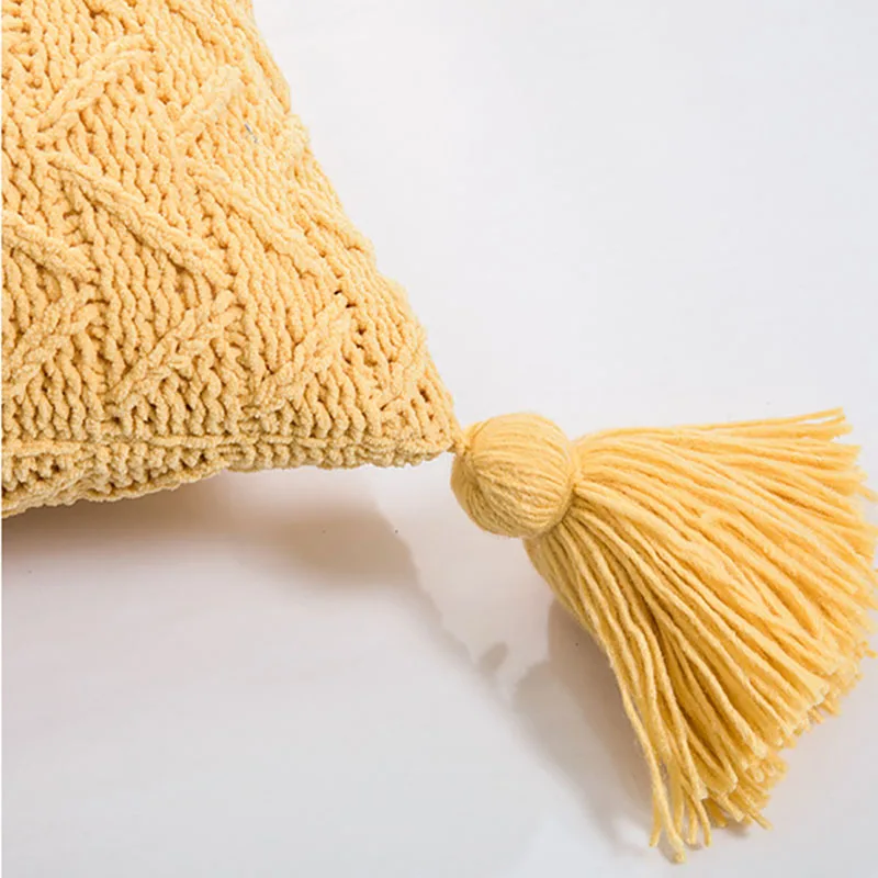 45x45 Decoration Cushion Cover Sofa Tassels Pillowcase Home Decor Living Room Nordic Luxury Knitted Soft Pillow Case
45x45 Decoration Cushion Cover Sofa Tassels Pillowcase Home Decor Living Room Nordic Luxury Knitted Soft Pillow Case