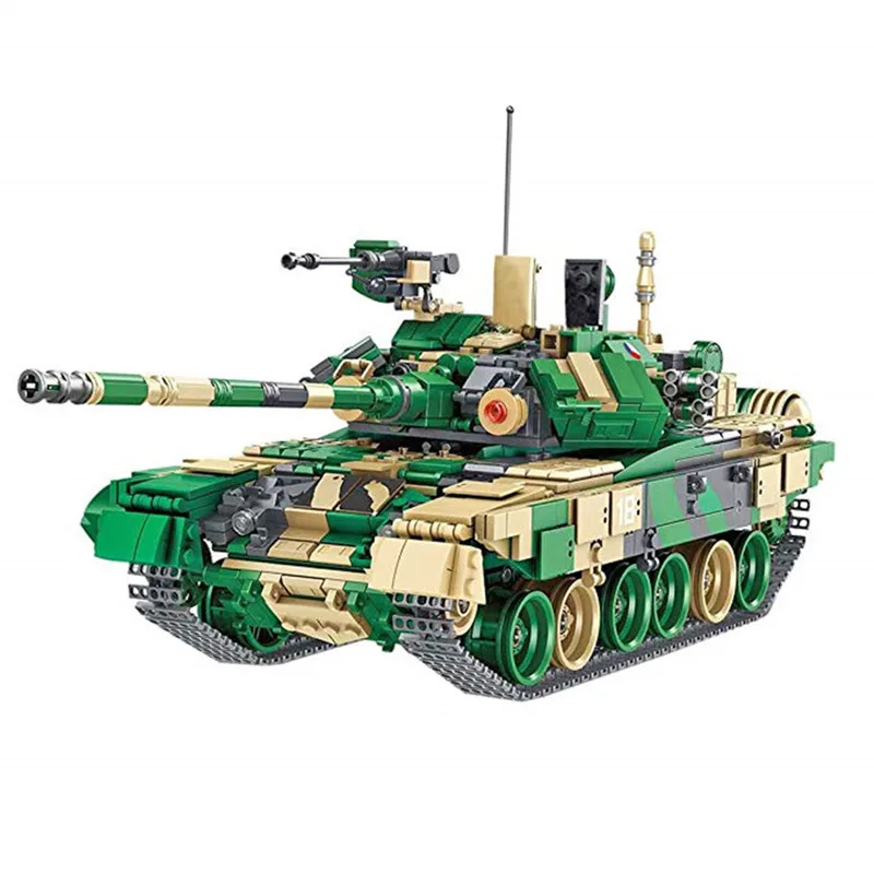 Large-scale Military Tank Model Russia T90 Main Battle tank Building Blocks Soldier Figures Bricks Toys
Large-scale Military Tank Model Russia T90 Main Battle tank Building Blocks Soldier Figures Bricks Toys