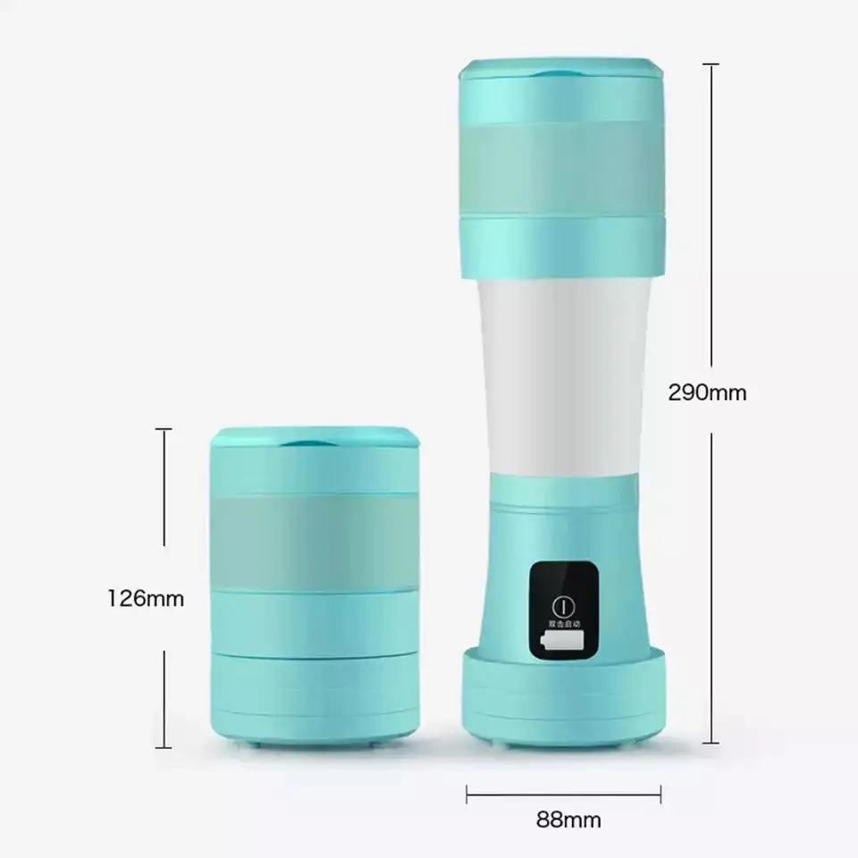 450ML Portable Blender Mixer Cooking Appliances Foods Six Knives Processor Food Mixers Smoothie Blenders Cup Juicers Kitchen
450ML Portable Blender Mixer Cooking Appliances Foods Six Knives Processor Food Mixers Smoothie Blenders Cup Juicers Kitchen
