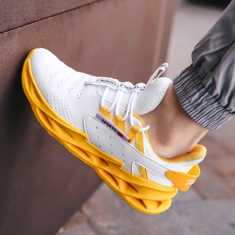 Cushioning Jogging Shoes Man Breathable Trails Running Shoes Men's Sport Sneakers Summer Tennis Shoes Hollow Sole Shoes Gym Shoe 
Cushioning Jogging Shoes Man Breathable Trails Running Shoes Men's Sport Sneakers Summer Tennis Shoes Hollow Sole Shoes Gym Shoe