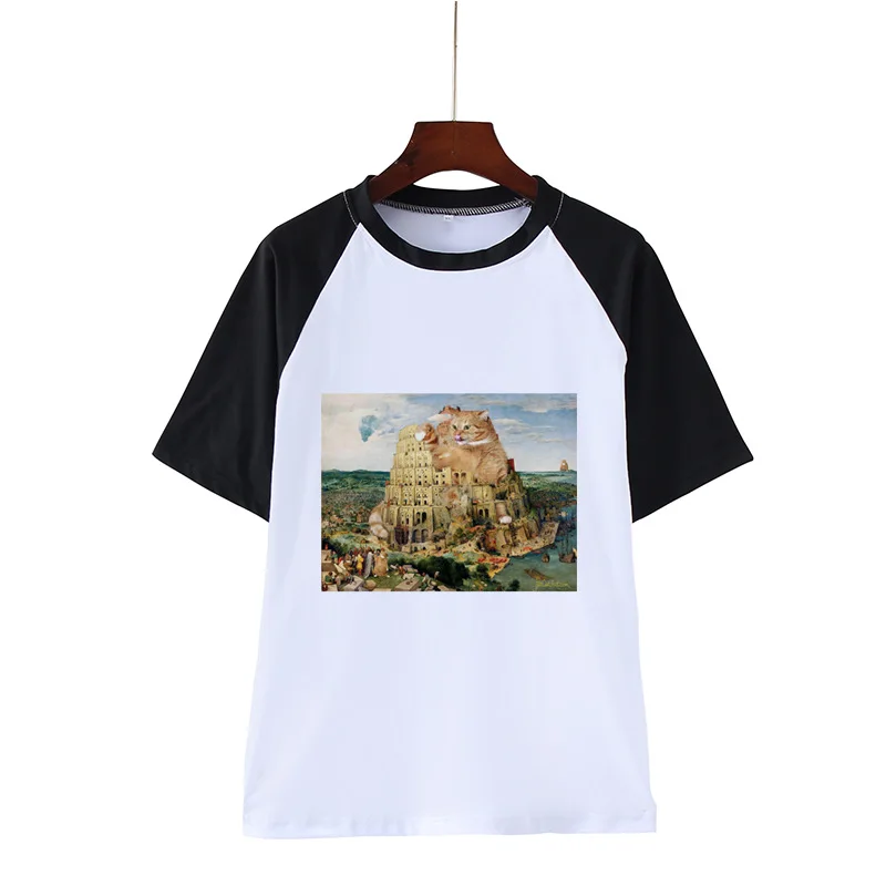 Svetlana Petrova gout spoof orange cat painting Zarathustra personality T-shirt
Svetlana Petrova gout spoof orange cat painting Zarathustra personality T-shirt