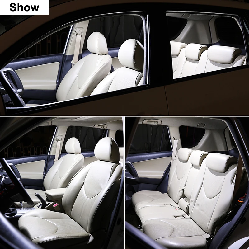 12 Светодиодный т. светодиодные лампы для салона Toyota Prius A V Plus 2012 2013 2014 2015 2016 2017 2018 2019