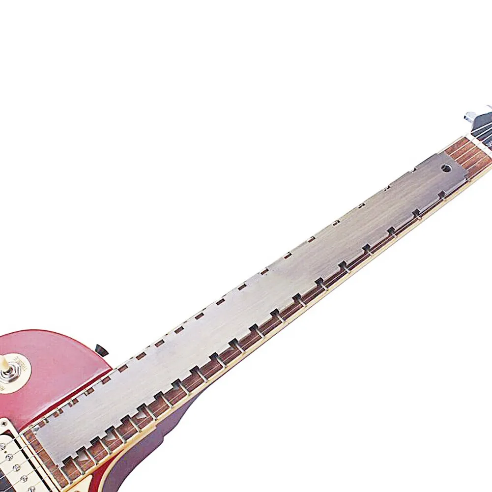 16.5 Inch Guitar Neck Gap Straight Edge Luthier's Ruler Stainless Steel Horizontal Neck Curvature Gap Measurement Repair Tool
16.5 Inch Guitar Neck Gap Straight Edge Luthier's Ruler Stainless Steel Horizontal Neck Curvature Gap Measurement Repair Tool