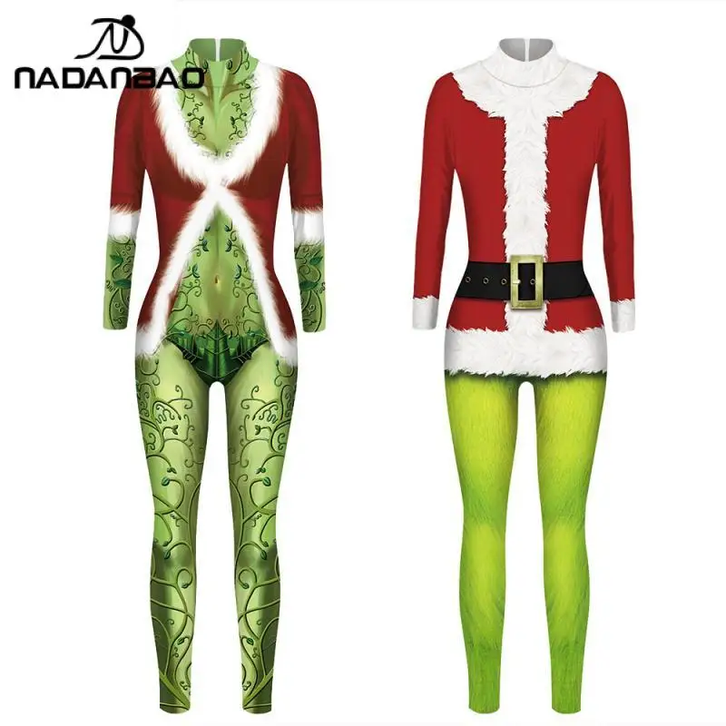 NADANBAO 2021 Christmas Cos Santa Claus Playsuit Women Long-sleeved Slim Rompers&Jumpsuit High Elastic Tight Wear Special price
NADANBAO 2021 Christmas Cos Santa Claus Playsuit Women Long-sleeved Slim Rompers&Jumpsuit High Elastic Tight Wear Special price