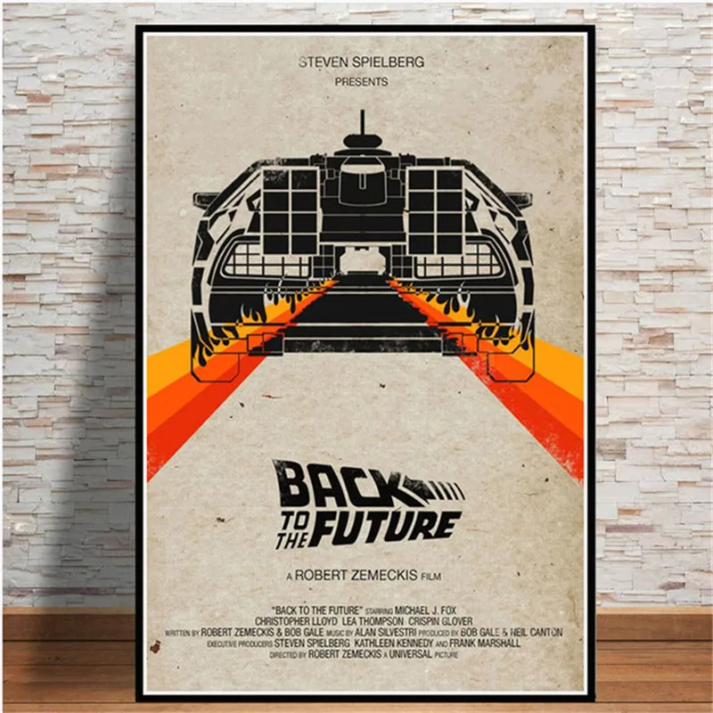 Movie Poster Cool Car Posters Prints Back to the Future Cuadros Vintage Wall Art Picture Canvas Painting for Living Room Decor
Movie Poster Cool Car Posters Prints Back to the Future Cuadros Vintage Wall Art Picture Canvas Painting for Living Room Decor