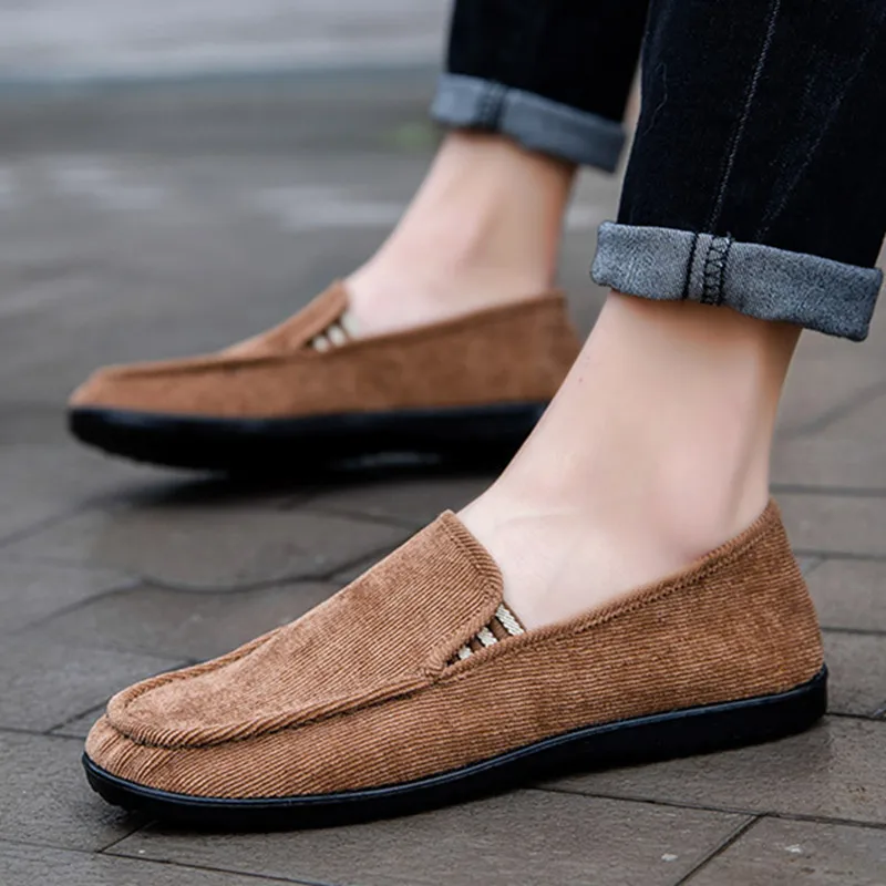 Mens Canvas Shoes Slip On Flat Men Casual Shoes Rubber Bottom Breathable Lightweight Male Footwear Fashion Driving Man Loafers
Mens Canvas Shoes Slip On Flat Men Casual Shoes Rubber Bottom Breathable Lightweight Male Footwear Fashion Driving Man Loafers