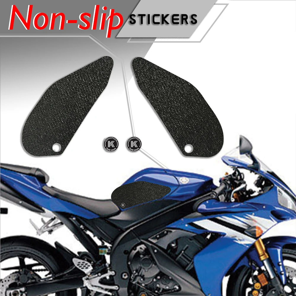 Motorcycle protection pad tank grip fuel tank pad sticker gasoline knee traction side Non-slip decals for YAMAHA 2004-06 YZF-R1
Motorcycle protection pad tank grip fuel tank pad sticker gasoline knee traction side Non-slip decals for YAMAHA 2004-06 YZF-R1