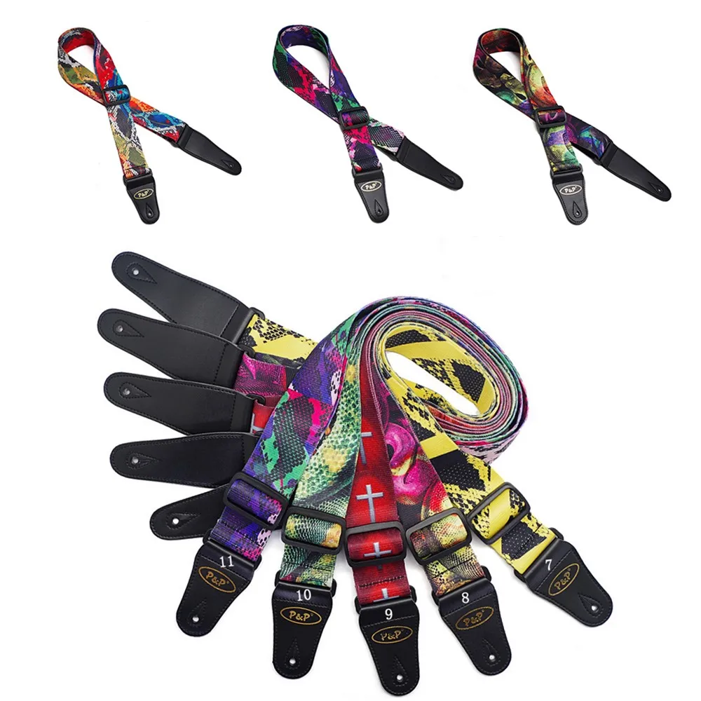 Adjustable Shoulder Webbing Bass Belt Acoustic Electric Guitar Strap Durable P&P Printed Classical Bass 88cm -150cm Adjustable
Adjustable Shoulder Webbing Bass Belt Acoustic Electric Guitar Strap Durable P&P Printed Classical Bass 88cm -150cm Adjustable