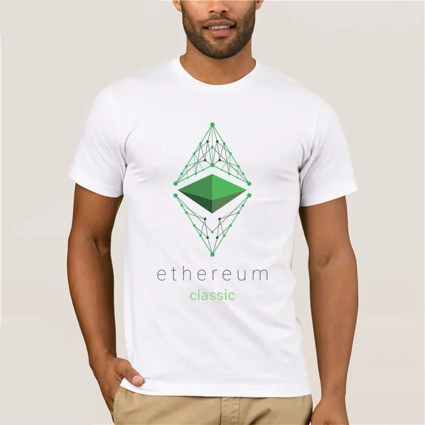 Men's T-shirt Ethereum Crypto Cryptocurrency Novelty Cotton Tee Shirt Short Sleeve T Shirt Crewneck Tops Original
Men's T-shirt Ethereum Crypto Cryptocurrency Novelty Cotton Tee Shirt Short Sleeve T Shirt Crewneck Tops Original
