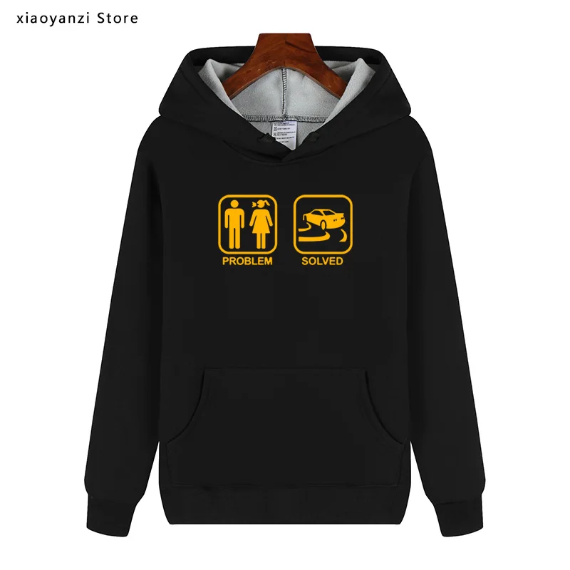 Fashion Funny Problem solved Drift Hoodies Men Long Sleeve Cotton Car Drift Sweatshirts Man Pullovers Clothing SL-735
Fashion Funny Problem solved Drift Hoodies Men Long Sleeve Cotton Car Drift Sweatshirts Man Pullovers Clothing SL-735