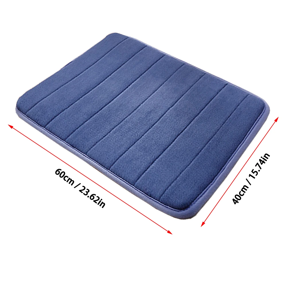 1pc 40x60cm Home Bath Mat Non-slip Bathroom Carpet soft coral fleece Memory Foam Rug Mat kitchen Toilet Floor decor
1pc 40x60cm Home Bath Mat Non-slip Bathroom Carpet soft coral fleece Memory Foam Rug Mat kitchen Toilet Floor decor