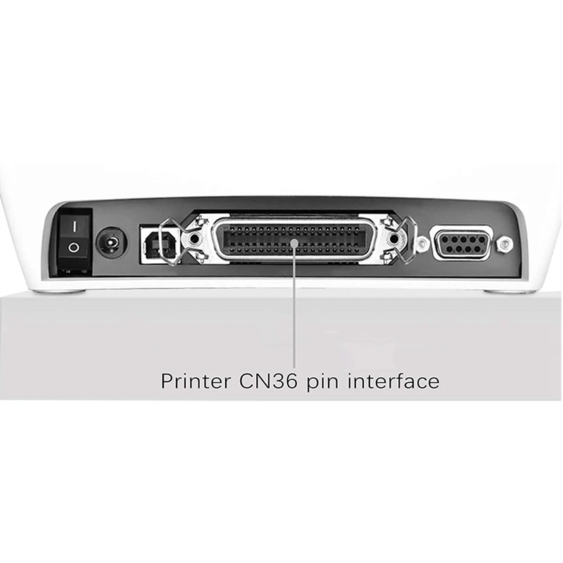 DB25 Male to CN36 Female Parallel Printer Cable DB25 Pin to CN36 Hole Parallel Printer Cable for Computers Printers()
DB25 Male to CN36 Female Parallel Printer Cable DB25 Pin to CN36 Hole Parallel Printer Cable for Computers Printers()