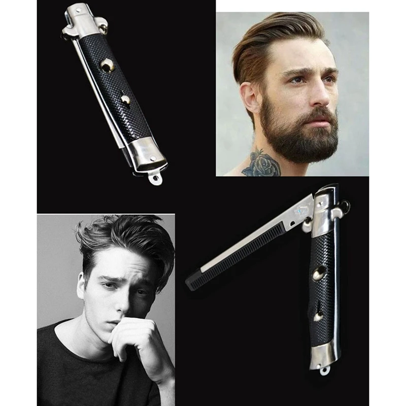 1Pcs Foldable Combs Hair Trimmer Comb Brush & 1set Stainless Steel Ear Nose Trimmer Razor 
1Pcs Foldable Combs Hair Trimmer Comb Brush & 1set Stainless Steel Ear Nose Trimmer Razor