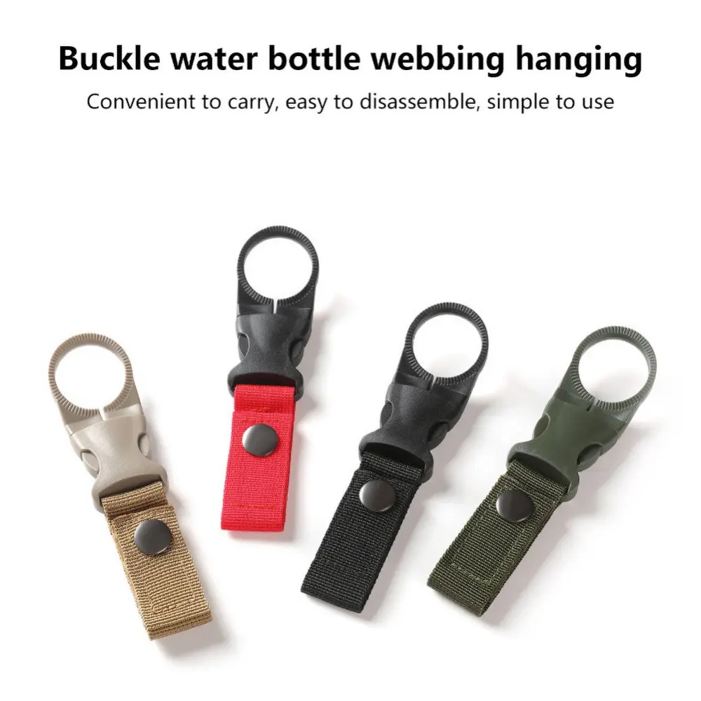 Water Bottle Holder Clip Climbing Carabiner Belt Backpack Hanger Hooks Multifunction Water Bottle Nylon Webbing Buckle Hook
Water Bottle Holder Clip Climbing Carabiner Belt Backpack Hanger Hooks Multifunction Water Bottle Nylon Webbing Buckle Hook