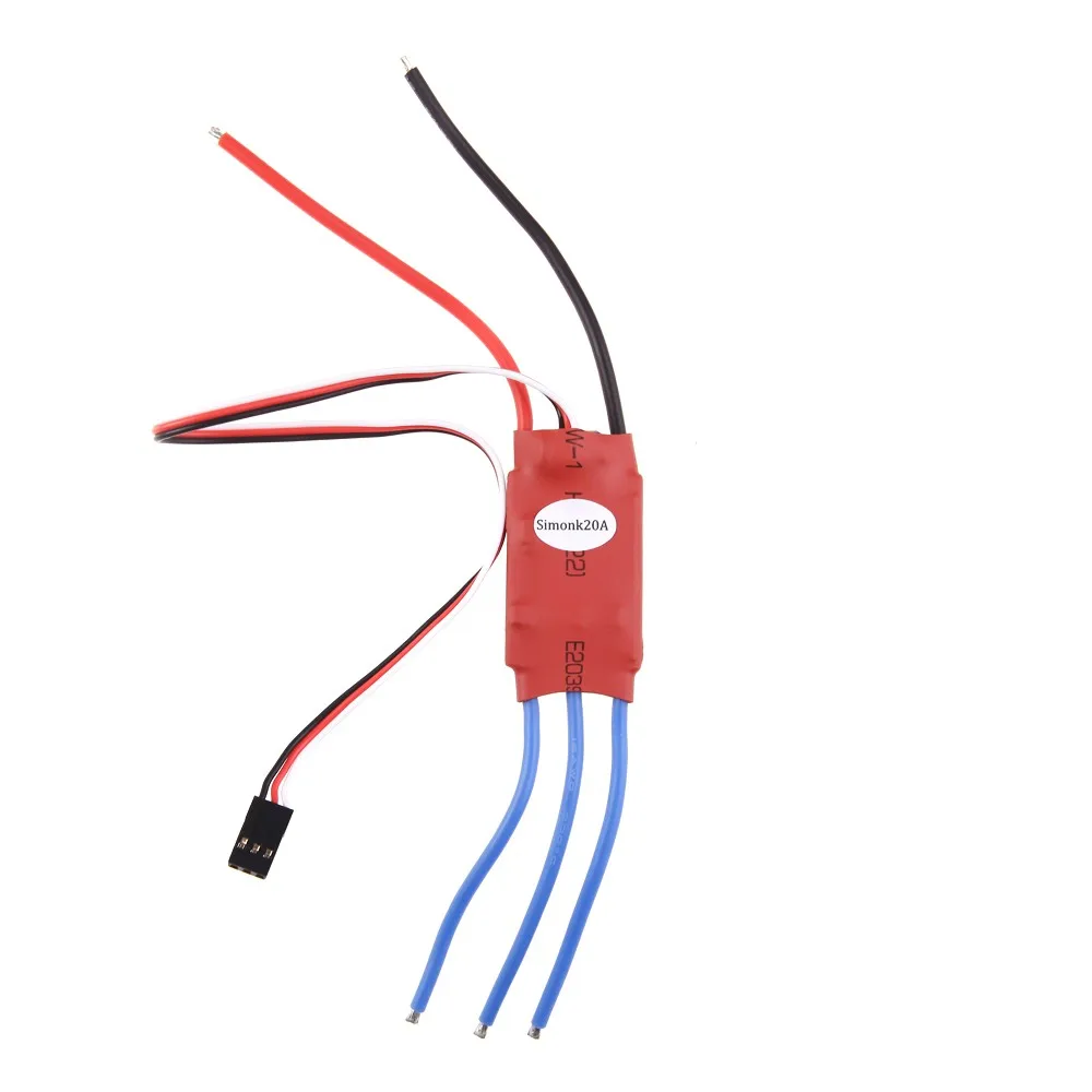 4Pcs Simonk 20AMP 20A SimonK Firmware Brushless ESC w/ 3A 5V BEC For DJI F450 Align TREX 250 RC Multicopter Qudcopter Helicopter
4Pcs Simonk 20AMP 20A SimonK Firmware Brushless ESC w/ 3A 5V BEC For DJI F450 Align TREX 250 RC Multicopter Qudcopter Helicopter