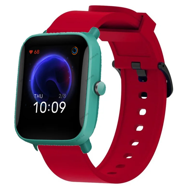 Ремешок силиконовый для Xiaomi Huami Amazfit Bip U S Lite Youth, спортивный сменный Браслет для умных часов, 20 мм 
Ремешок силиконовый для Xiaomi Huami Amazfit Bip U S Lite Youth, спортивный сменный Браслет для умных часов, 20 мм