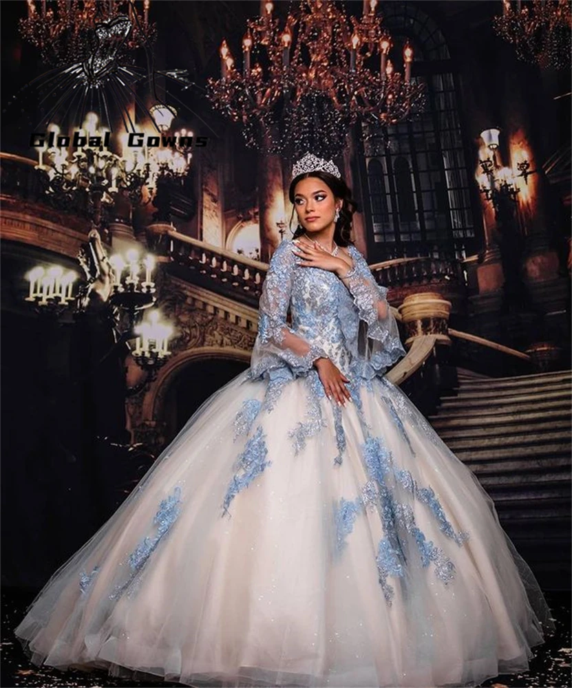 2021 Sweetheart Ball Gown Puffy Sleeve Sweet 16 Dress Beaded Appliques Quinceanera Dresses Lace Up Back 15 Year Party Gown Robe 
2021 Sweetheart Ball Gown Puffy Sleeve Sweet 16 Dress Beaded Appliques Quinceanera Dresses Lace Up Back 15 Year Party Gown Robe