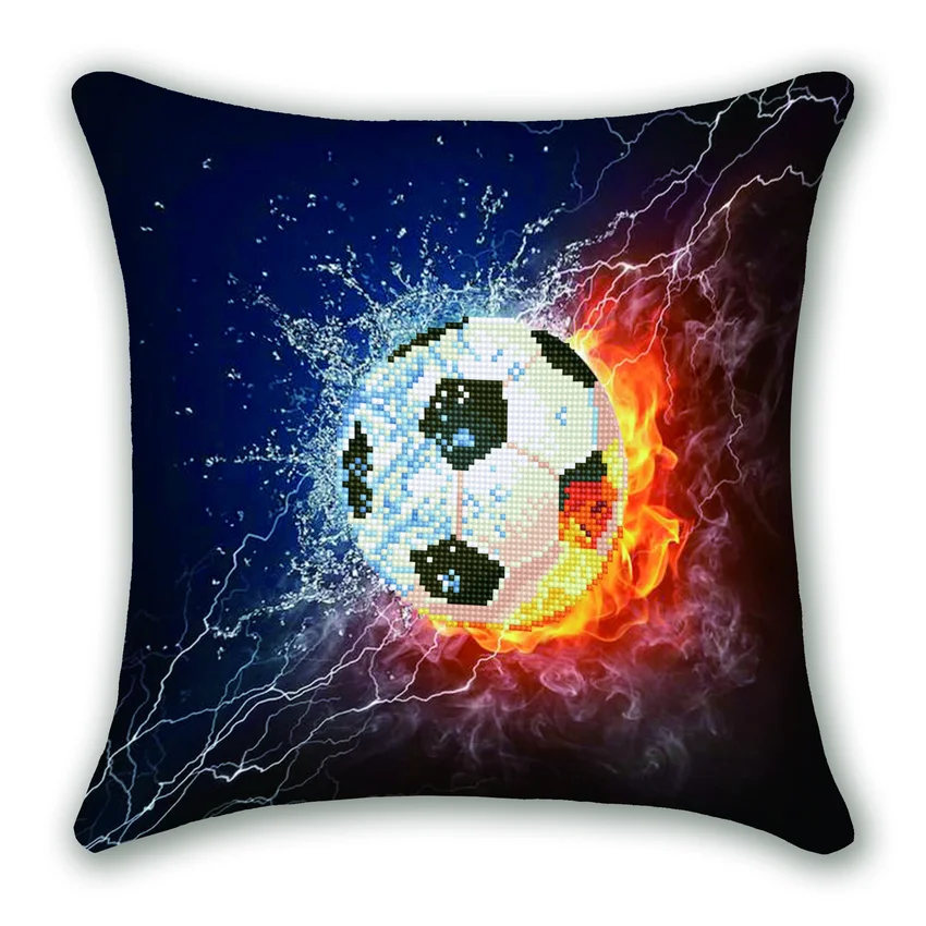 Partial Round Drill Football Diamond Painting Cushion Cover Replacement Pillow Case DIY Art Mosaic Cross Stitch Home Decor
Partial Round Drill Football Diamond Painting Cushion Cover Replacement Pillow Case DIY Art Mosaic Cross Stitch Home Decor