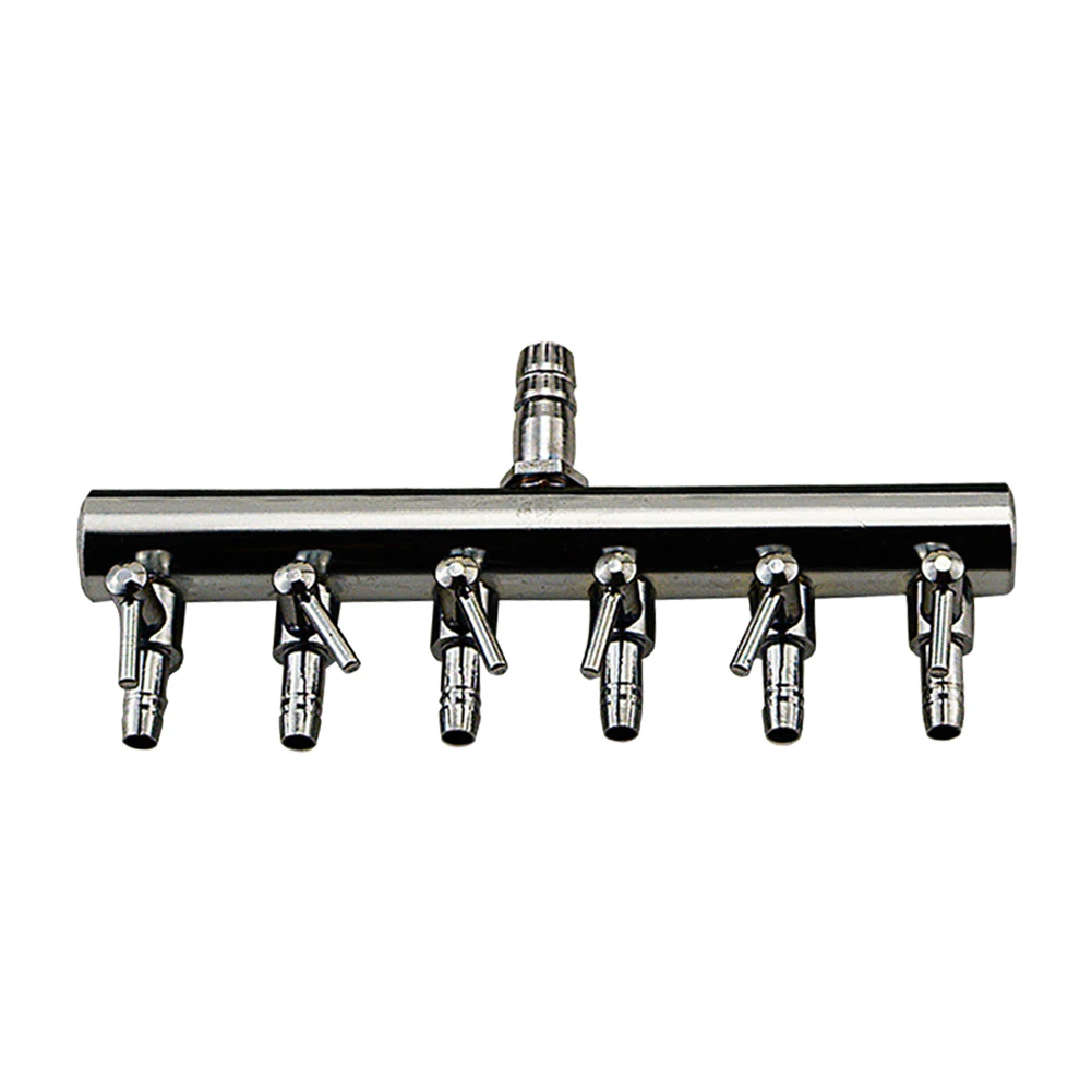 6 holes 4mm stainless steel fish tank air control valve air splitter oxygen distributor fish tank water tank air pump splitter
6 holes 4mm stainless steel fish tank air control valve air splitter oxygen distributor fish tank water tank air pump splitter