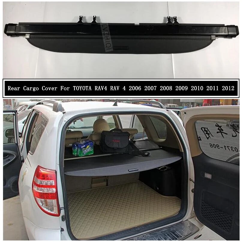 Rear Cargo Cover For TOYOTA RAV4 RAV 4 2006 2007 2008 2009 2010 2011 2012 Partition Curtain Screen Shade Trunk Security Shield
Rear Cargo Cover For TOYOTA RAV4 RAV 4 2006 2007 2008 2009 2010 2011 2012 Partition Curtain Screen Shade Trunk Security Shield