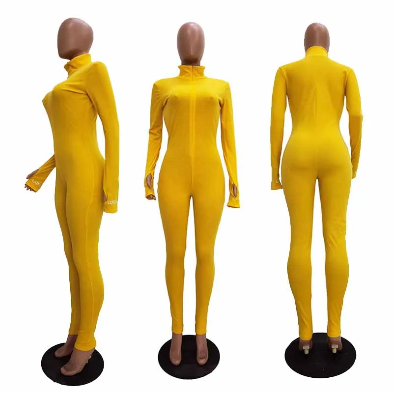 Winter Ribbed Sexy Jumpsuit Women Clothing Sportswear Lucky Label Bodycon Jumpsuits for Women Bandage Rompers Womens Jumpsuit 
Winter Ribbed Sexy Jumpsuit Women Clothing Sportswear Lucky Label Bodycon Jumpsuits for Women Bandage Rompers Womens Jumpsuit