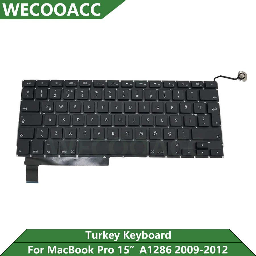 New Replacement A1286 Keyboard For Macbook Pro 15" Turkey Keyboard 2009 2010 2011 2012 Years
New Replacement A1286 Keyboard For Macbook Pro 15" Turkey Keyboard 2009 2010 2011 2012 Years