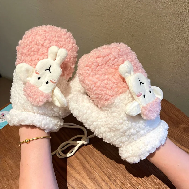 Hanging Neck Lamb Gloves Women Gloves Double Lamb Gloves Ins Winter Gloves Hanging Neck Thick Gloves Plus Velvet
Hanging Neck Lamb Gloves Women Gloves Double Lamb Gloves Ins Winter Gloves Hanging Neck Thick Gloves Plus Velvet