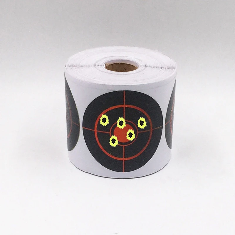 250Pcs/Roll Target Sheet 7.5cm Diameter Round Fluorescent Target Papers Cards Stickers Splatter Target Shoot Practice Stickers
250Pcs/Roll Target Sheet 7.5cm Diameter Round Fluorescent Target Papers Cards Stickers Splatter Target Shoot Practice Stickers