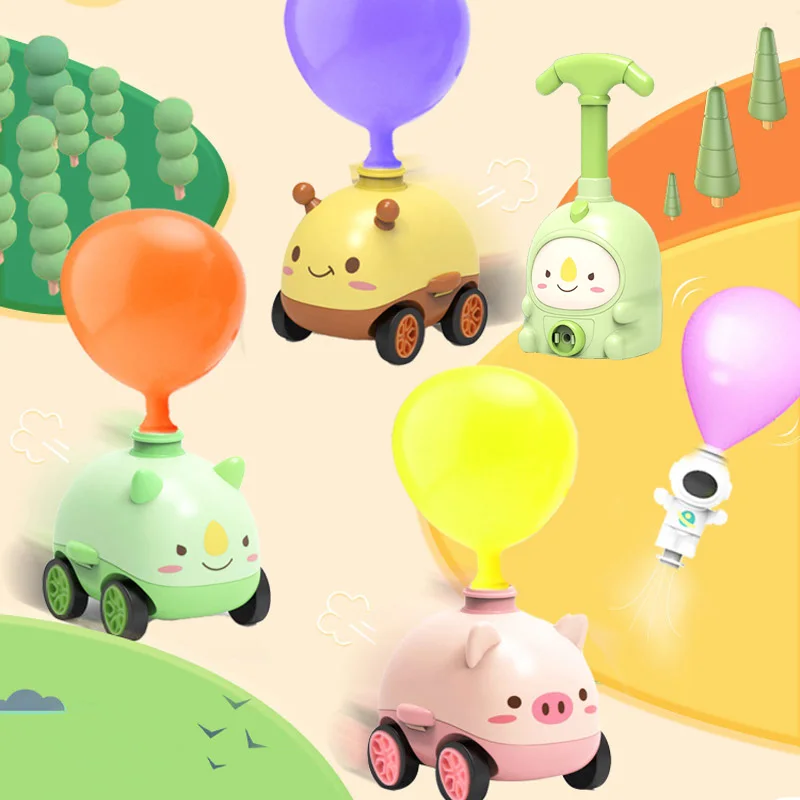 New Power Balloon Car Montessori Toys for Baby Children Gift Education Experiment Toy Aerodynamic Cars Stem Toys Party Supplies
New Power Balloon Car Montessori Toys for Baby Children Gift Education Experiment Toy Aerodynamic Cars Stem Toys Party Supplies