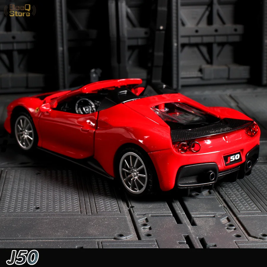 1:32 Diecast Alloy Car Model Hood J50 Sport Convertible Car 1x32 Metal High Simulation Car Lights Toys Vehicles for Kids Gifts
1:32 Diecast Alloy Car Model Hood J50 Sport Convertible Car 1x32 Metal High Simulation Car Lights Toys Vehicles for Kids Gifts