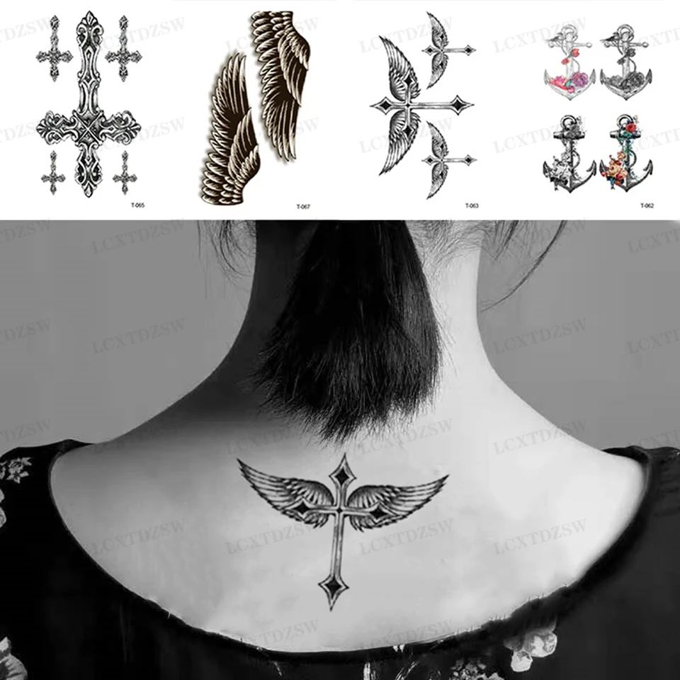 Black Wing Tattoo Stickers For Men And Women, Temporary False Tattoo Stickers, Transferable Waterproof Children's Tattoos
Black Wing Tattoo Stickers For Men And Women, Temporary False Tattoo Stickers, Transferable Waterproof Children's Tattoos