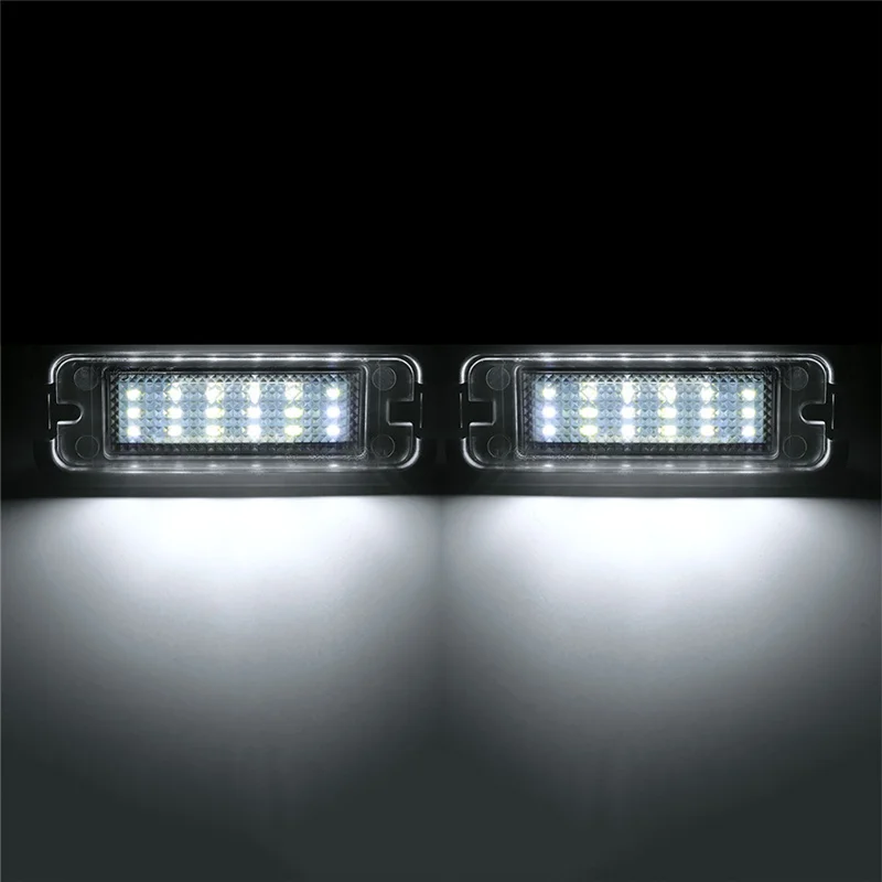 QCDIN 2Pcs Led License Number Plate Lamp For Ford Mustang 2015~ Bright White 12v 6000k External Parts Car Signal Lights
QCDIN 2Pcs Led License Number Plate Lamp For Ford Mustang 2015~ Bright White 12v 6000k External Parts Car Signal Lights