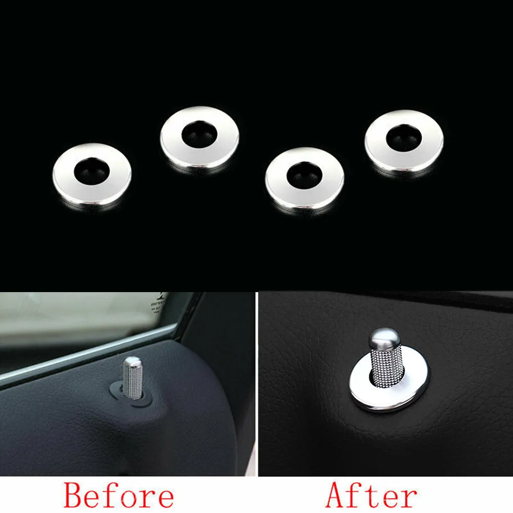Pin Cover Trim Door Lock Rings Replacement Accessories For Mercedes-Benz C E GLC Class W205 High Quality
Pin Cover Trim Door Lock Rings Replacement Accessories For Mercedes-Benz C E GLC Class W205 High Quality
