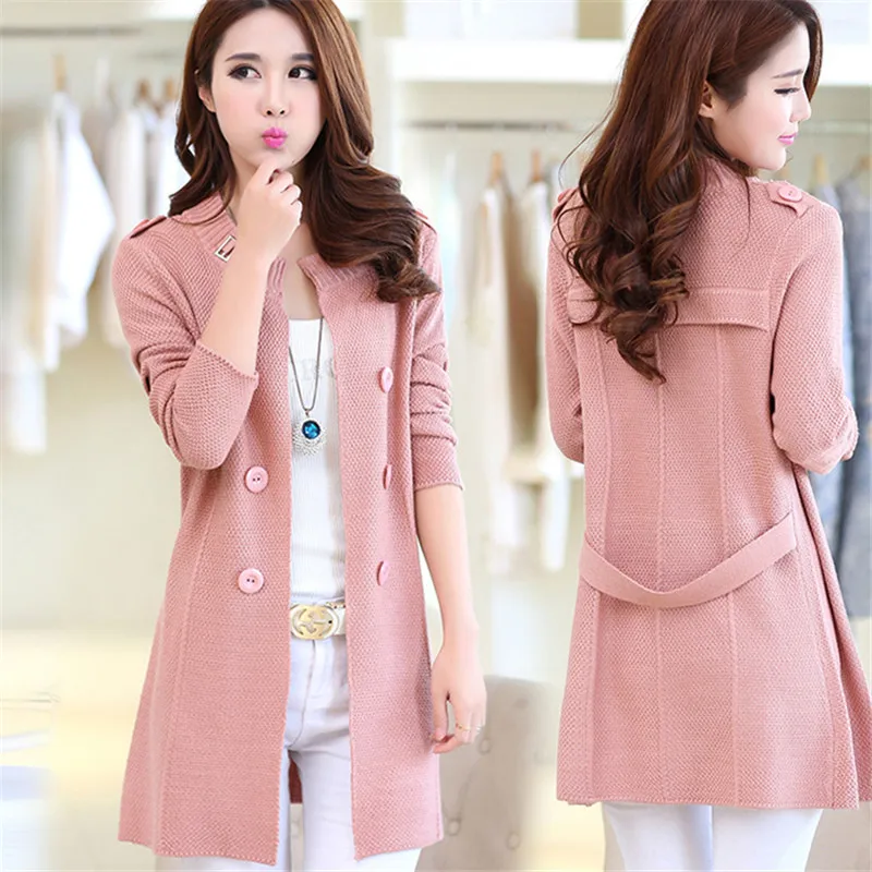 2020 New Fashion Autumn Spring Women Sweater Cardigans Casual Warm Long Design Female Knitted Coat Cardigan Sweater Lady L63
2020 New Fashion Autumn Spring Women Sweater Cardigans Casual Warm Long Design Female Knitted Coat Cardigan Sweater Lady L63