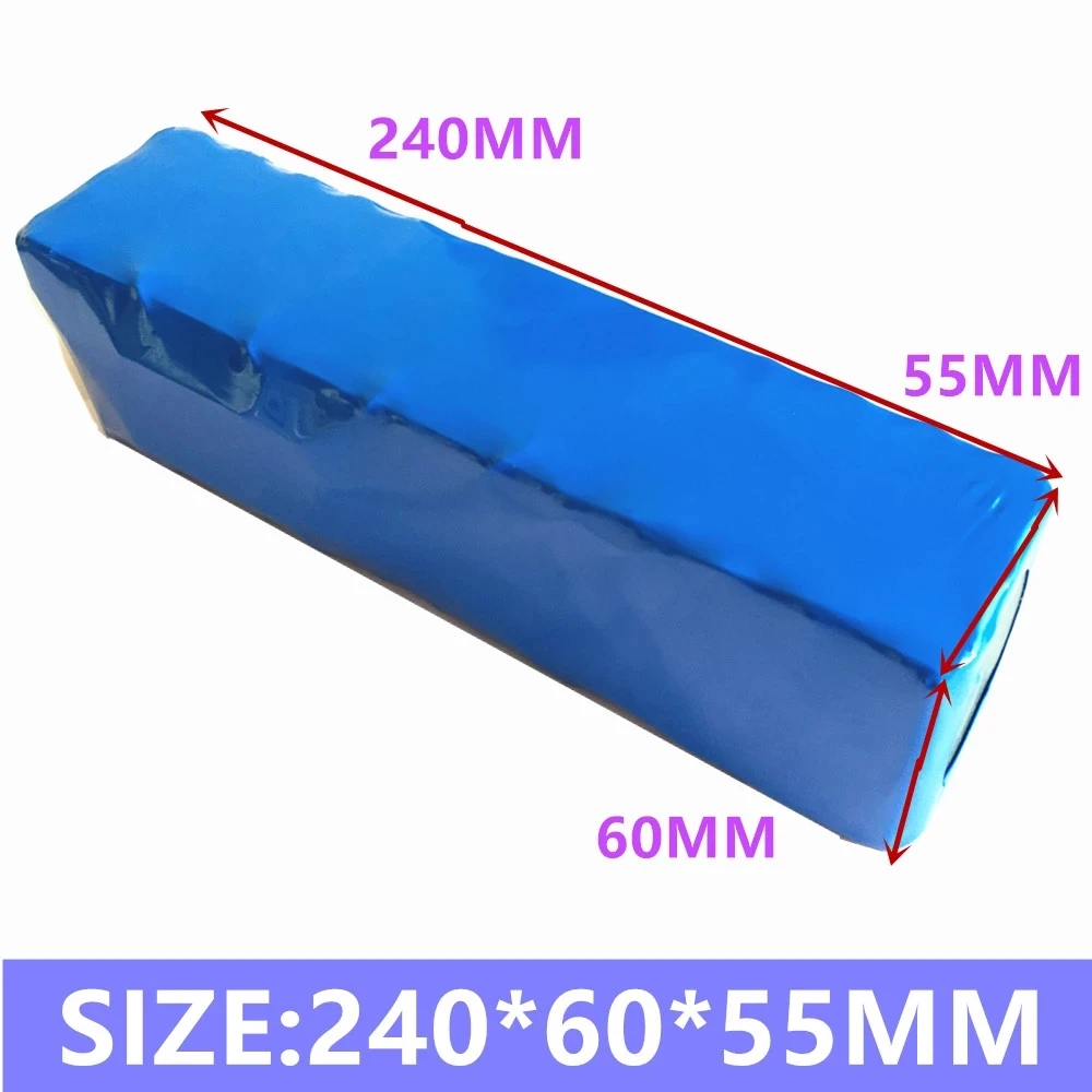 NEW XT60 13S3P 48v 30Ah 1000watt 18650 Battery Pack MH1 54.6v E-bike Electric Bicycle Battery Scooter with 42A Discharge BMS
NEW XT60 13S3P 48v 30Ah 1000watt 18650 Battery Pack MH1 54.6v E-bike Electric Bicycle Battery Scooter with 42A Discharge BMS