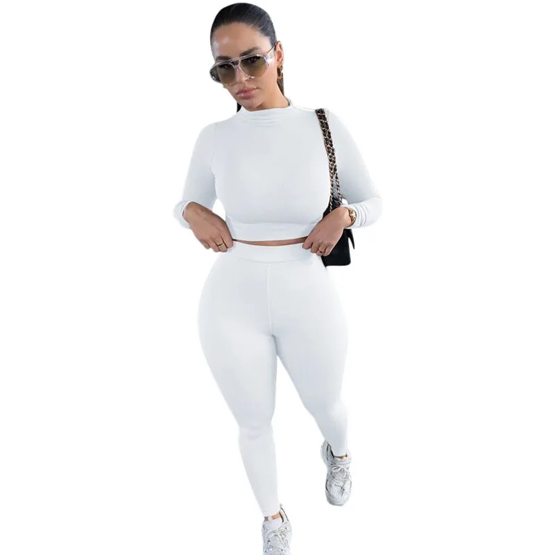 Women Sport Fitness 2 Two Piece Set 2021 Summer Outfits Long Sleeve Crop T Shirt Women Leggings Pants Set Bodycon Tracksuit
Women Sport Fitness 2 Two Piece Set 2021 Summer Outfits Long Sleeve Crop T Shirt Women Leggings Pants Set Bodycon Tracksuit