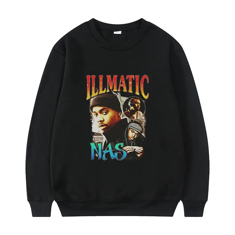 Nas Illmatic Graphics Print Sweatshirt New Unisex Unique Trend Crewneck Streetwears Men Oversized Loose Sweatshirts Pullover
Nas Illmatic Graphics Print Sweatshirt New Unisex Unique Trend Crewneck Streetwears Men Oversized Loose Sweatshirts Pullover