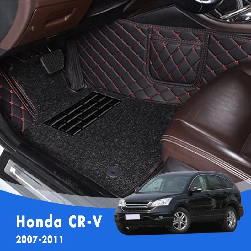 For Honda CR-V CRV CR V 2007 2008 2009 2010 2011 Luxury Double Layer Wire Loop Car Floor Mats Carpets Auto Rugs Accessories
For Honda CR-V CRV CR V 2007 2008 2009 2010 2011 Luxury Double Layer Wire Loop Car Floor Mats Carpets Auto Rugs Accessories