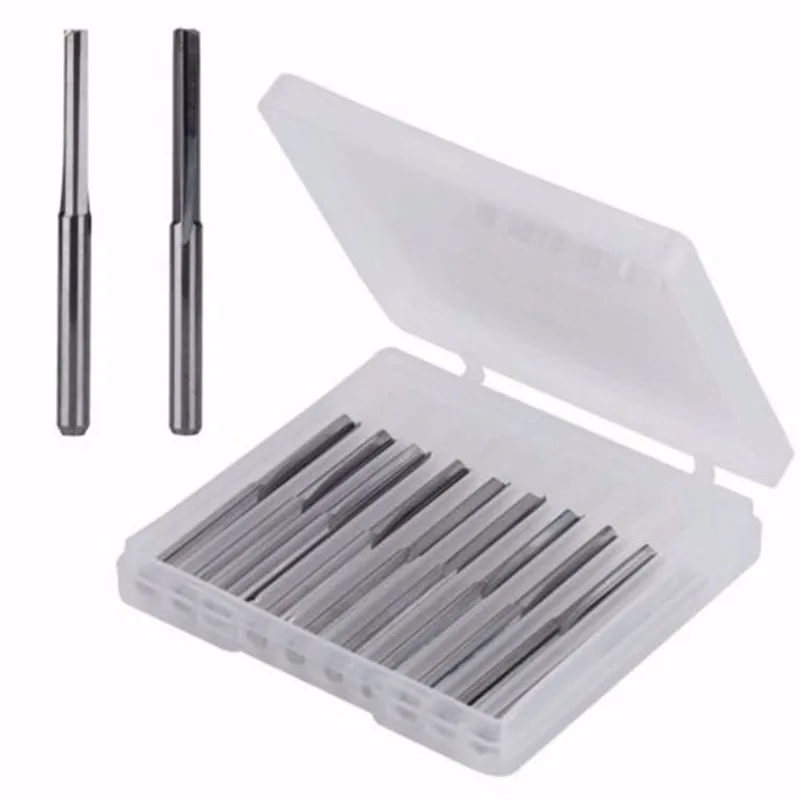 10pcs Twin-two Individual Long Tank Straight Tank CNC Milling Cutter 1/8 “17mm Suitable For Use, Wood, Nylon, Syrup
10pcs Twin-two Individual Long Tank Straight Tank CNC Milling Cutter 1/8 “17mm Suitable For Use, Wood, Nylon, Syrup