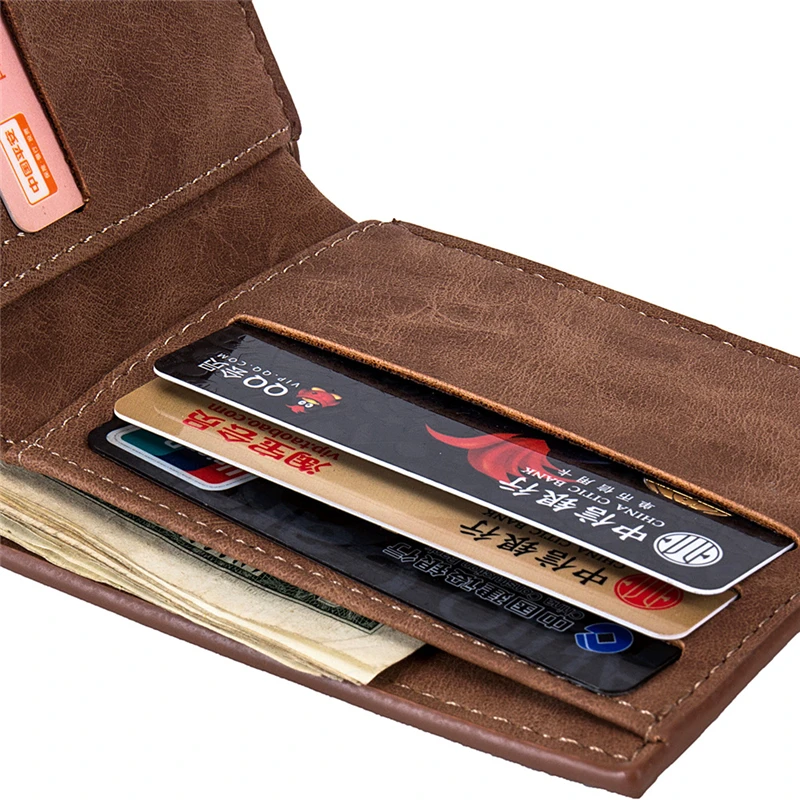 Men Wallet Retro Solid Leather Short Purse with Coin Pocket Card Holder Business Office Male Wallet Zipper Soft Light Design
Men Wallet Retro Solid Leather Short Purse with Coin Pocket Card Holder Business Office Male Wallet Zipper Soft Light Design