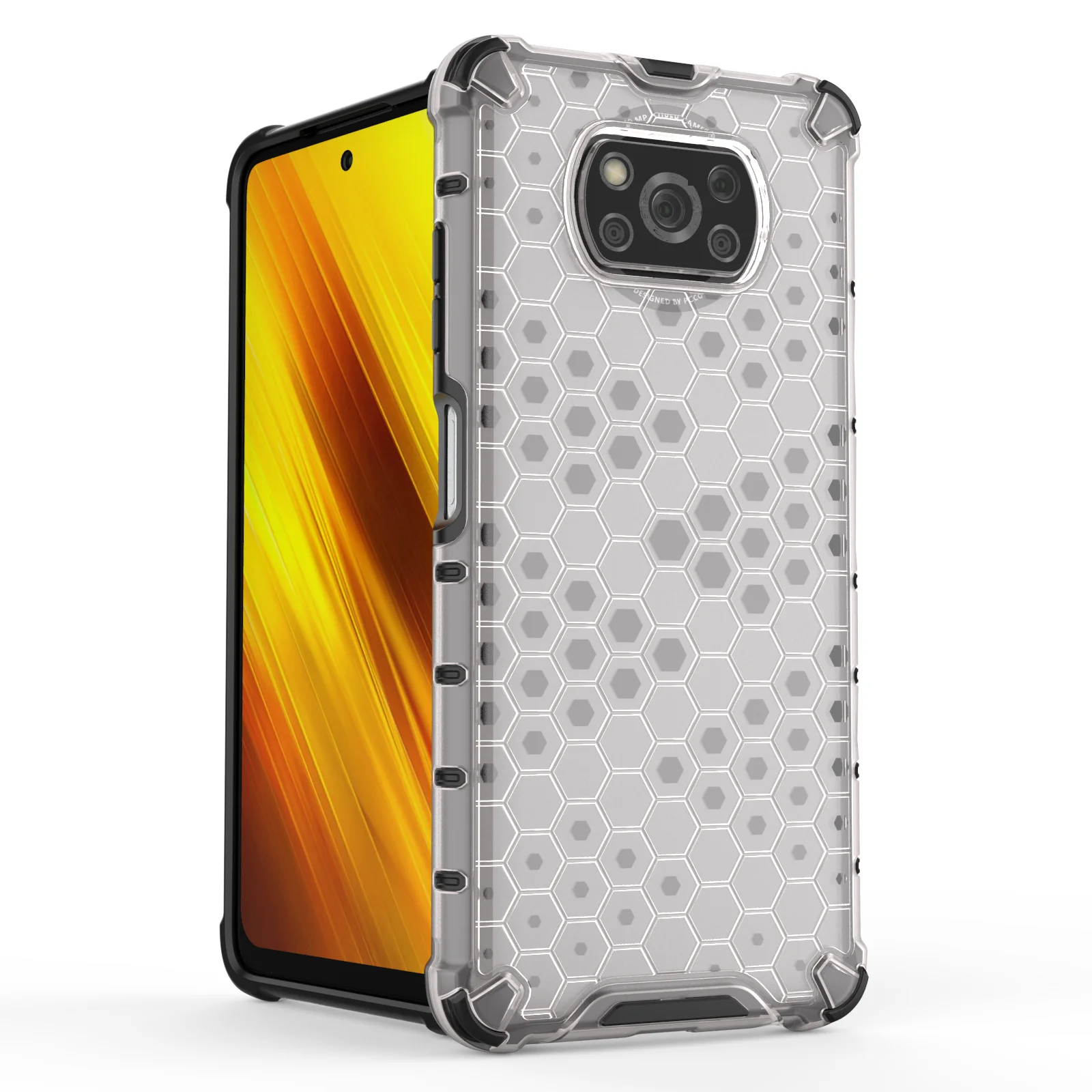 Luxury Honeycomb Airbag Hybrid Armor Translucent Case for Xiaomi Poco X3 X 3 Pro NFC GT F3 F2 M4 X3pro X3nfc Shockproof Cover
Luxury Honeycomb Airbag Hybrid Armor Translucent Case for Xiaomi Poco X3 X 3 Pro NFC GT F3 F2 M4 X3pro X3nfc Shockproof Cover