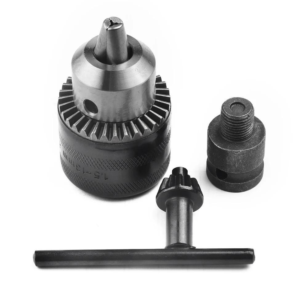 1.5-13mm Keyless Drill Chuck Adapter Impact Wrench Electric Drill Chuck Collet 1/2"-20UNF Thread Quick Change Adapter Converter
1.5-13mm Keyless Drill Chuck Adapter Impact Wrench Electric Drill Chuck Collet 1/2"-20UNF Thread Quick Change Adapter Converter
