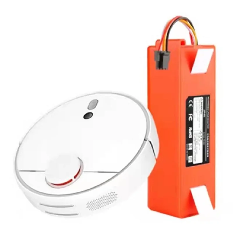 New 14.4V 5.2Ah li-ion Battery Vacuum Cleaner Robot accessories for Xiaomi Mijia Robotics cleaner sweeper roborock S50 S51 T4 T6
New 14.4V 5.2Ah li-ion Battery Vacuum Cleaner Robot accessories for Xiaomi Mijia Robotics cleaner sweeper roborock S50 S51 T4 T6