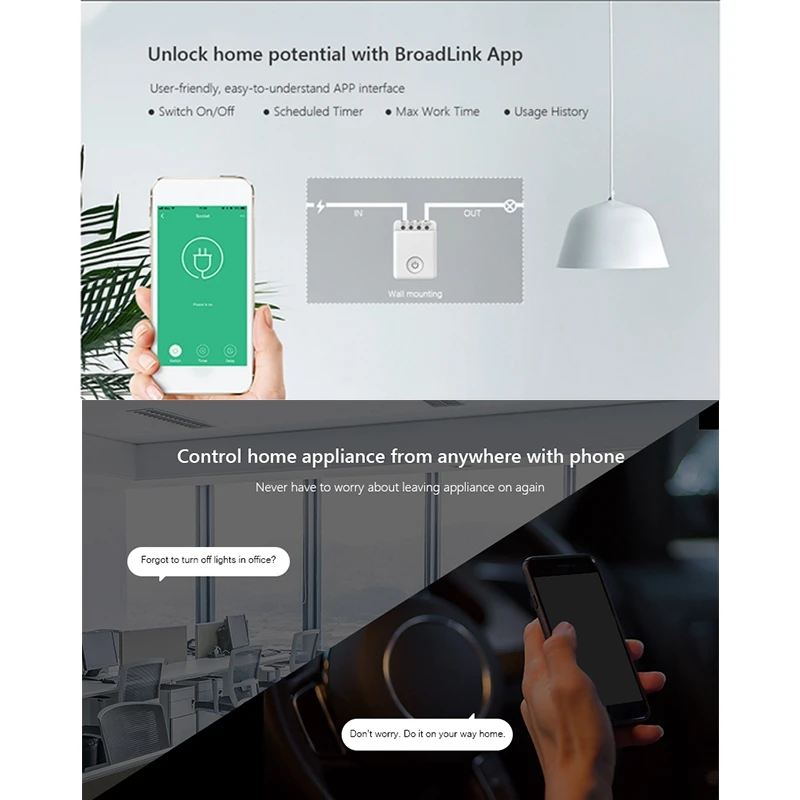 4Pcs MCB1 Wi-Fi Smart Switch Light Wall Switch Smart Home Automation Modules
4Pcs MCB1 Wi-Fi Smart Switch Light Wall Switch Smart Home Automation Modules
