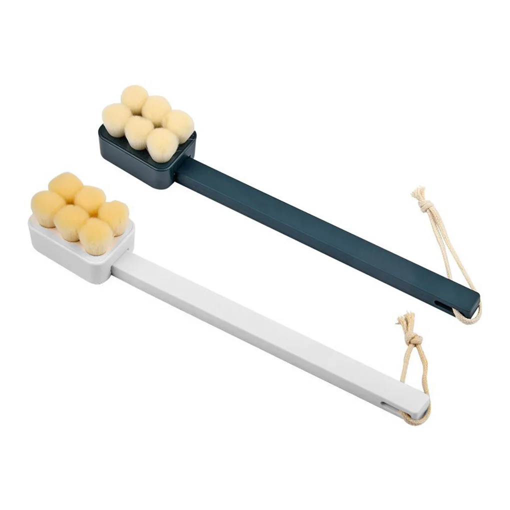 Bath Body Brush Long Handle Soft Bristles Dead Skin Dirt Exfoliation Wet Dry Brushing Shower Back Scrubber PET ABS Bath Brush
Bath Body Brush Long Handle Soft Bristles Dead Skin Dirt Exfoliation Wet Dry Brushing Shower Back Scrubber PET ABS Bath Brush