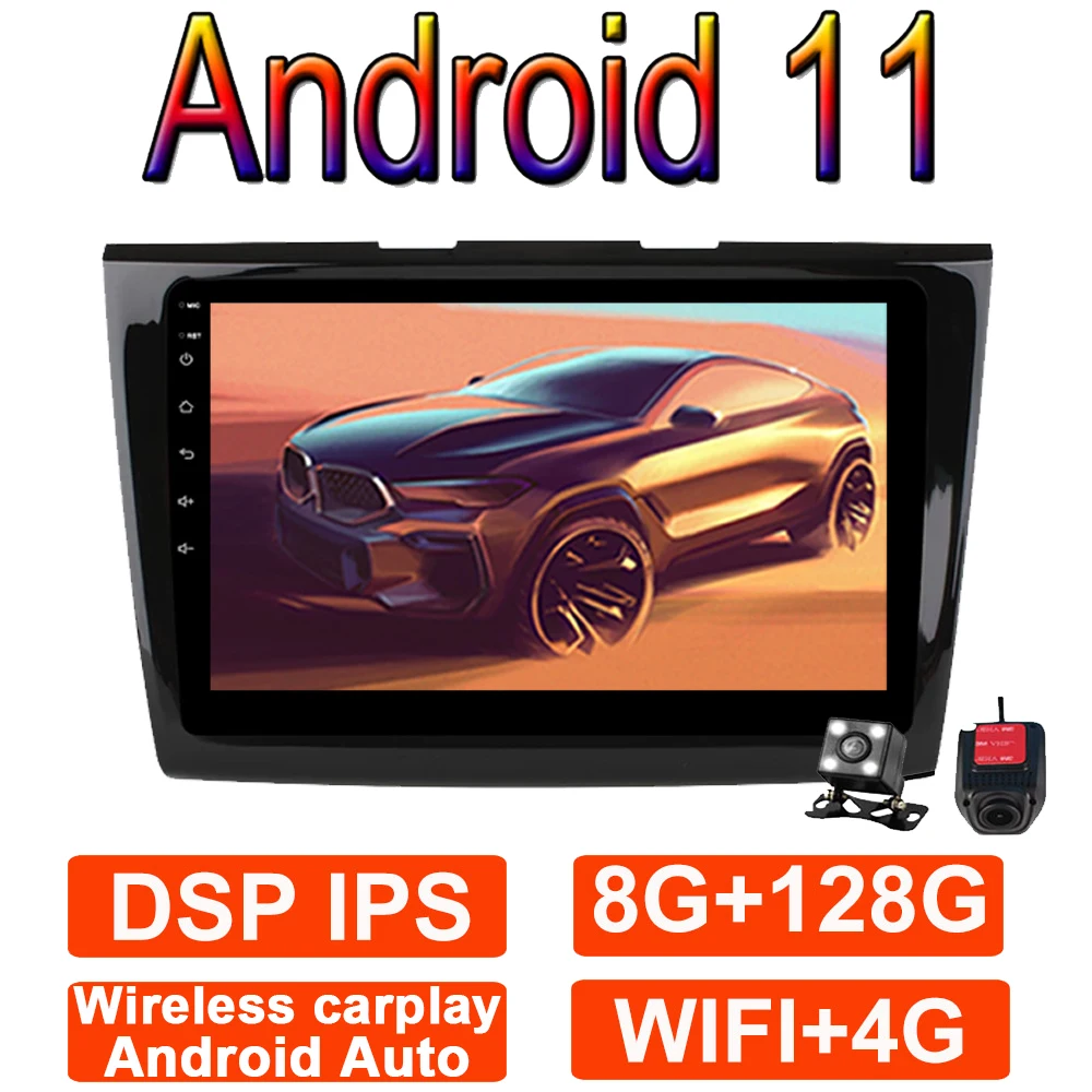 Автомобильный радиоприемник 9 дюймов для Ford Taurus 2015-2018, Android 11, навигация GPS, 4G, Wi-Fi, мультимедийный видеоплеер, DSP, OBD, беспроводной Carplay
Автомобильный радиоприемник 9 дюймов для Ford Taurus 2015-2018, Android 11, навигация GPS, 4G, Wi-Fi, мультимедийный видеоплеер, DSP, OBD, беспроводной Carplay